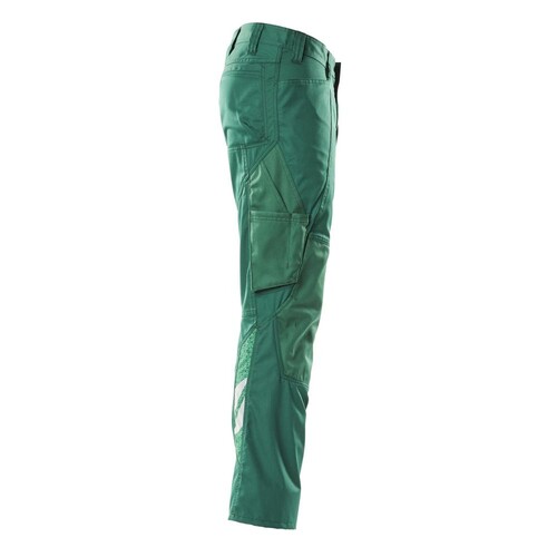 Hose mit Knietaschen, extra leicht /  Gr. 90C48, Grün Produktbild Additional View 3 L