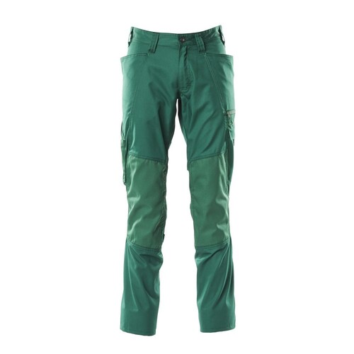 Hose mit Knietaschen, extra leicht /  Gr. 82C49, Grün Produktbild
