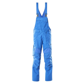 Latzhose, Knietaschen, Stretch-Einsätze  / Gr. 82C52, Azurblau Produktbild