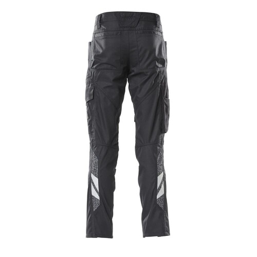 Hose mit Knietaschen, extra leicht /  Gr. 90C54, Schwarz Produktbild Additional View 2 L