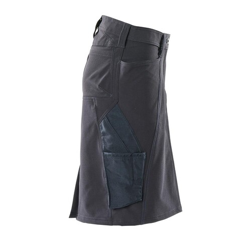 Rock, Stretch, Pearl, 55 cm / Gr. C52,  Schwarzblau Produktbild Additional View 3 L