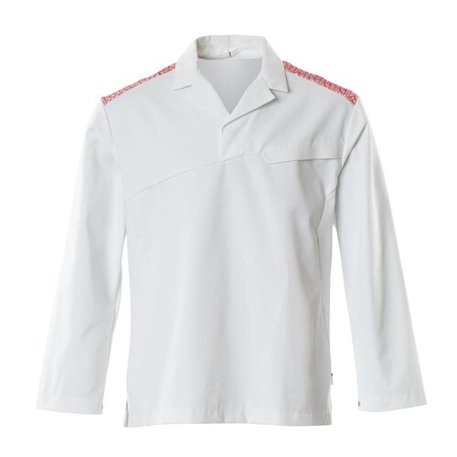 Schlupfkasack Schlupfskasack / Gr. 2XL,  Weiß/Verkehrsrot Produktbild