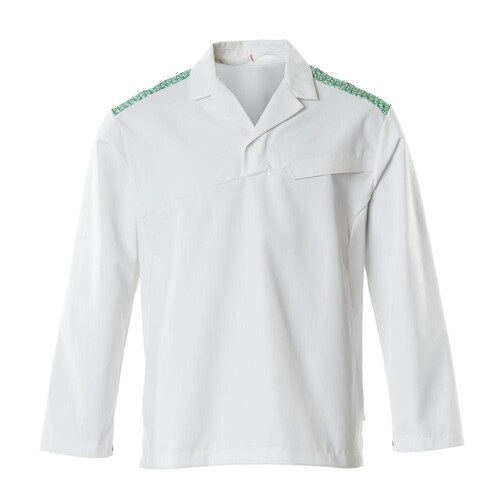 Schlupfkasack Schlupfskasack / Gr. 4XL,  Weiß/Grasgrün Produktbild