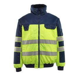 Livigno Pilotjacke / Gr. 3XL, Hi-vis  Gelb/Marine Produktbild