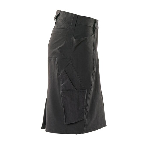 Rock, Stretch, Pearl, 55 cm / Gr. C54,  Schwarz Produktbild Additional View 3 L