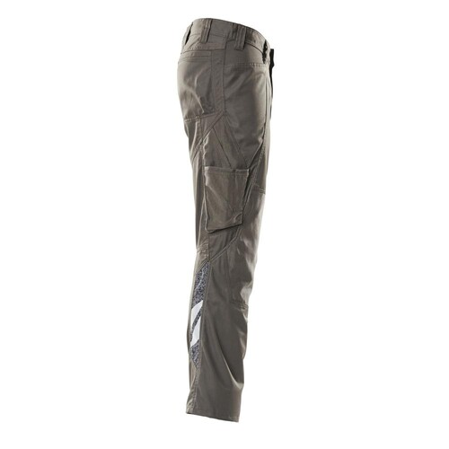 Hose mit Knietaschen, extra leicht /  Gr. 90C48, Dunkelanthrazit Produktbild Additional View 3 L