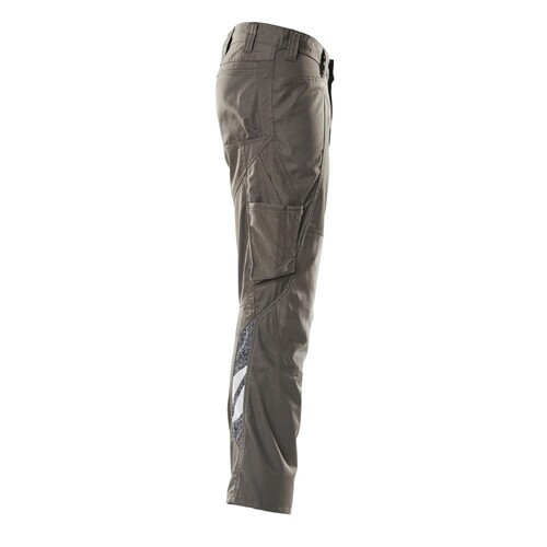 Hose mit Knietaschen, extra leicht /  Gr. 90C47, Dunkelanthrazit Produktbild Additional View 3 L