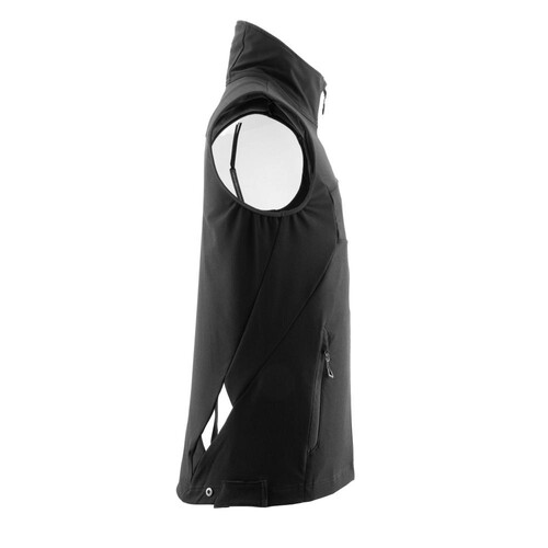Weste, Vier-Wege-Stretchstoff, leicht /  Gr. XS, Schwarz Produktbild Additional View 3 L