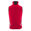 Weste, Vier-Wege-Stretchstoff, leicht /  Gr. 4XL, Verkehrsrot/Schwarz Produktbild Additional View 2 S
