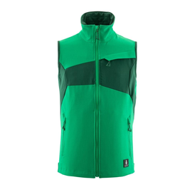 Weste, Vier-Wege-Stretchstoff, leicht /  Gr. 4XL, Grasgrün/Grün Produktbild