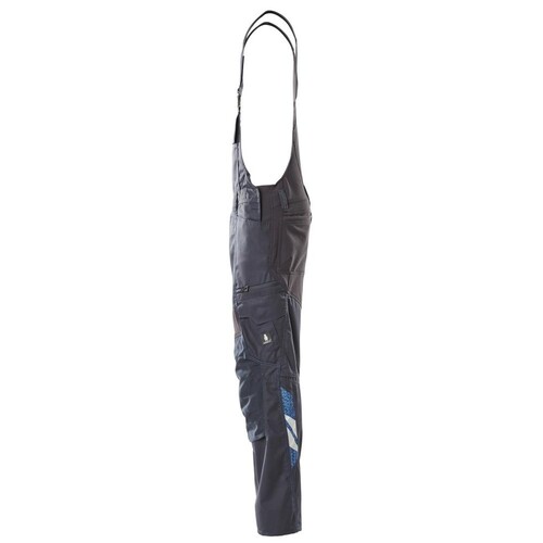 Latzhose, Knietaschen, Stretch-Einsätze  / Gr. 82C52, Schwarzblau Produktbild Additional View 1 L