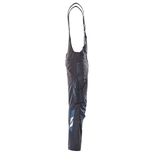 Latzhose, Knietaschen, Stretch-Einsätze  / Gr. 82C52, Schwarzblau Produktbild Additional View 3 L