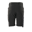 Shorts, Damenpassform, Diamond, Stretch  / Gr. C34, Schwarz Produktbild Additional View 2 S
