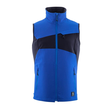 Weste, Vier-Wege-Stretchstoff, leicht /  Gr. 4XL, Azurblau/Schwarzblau Produktbild