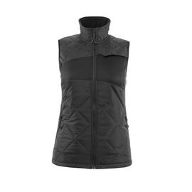 Winterweste m. CLI, Damen, leicht  Thermoweste / Gr. XL, Schwarz Produktbild