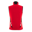 Weste, Damen, Stretch, leicht / Gr. M,  Verkehrsrot/Schwarz Produktbild Additional View 2 S