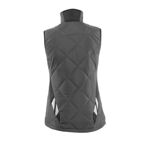Winterweste m. CLI, Damen, leicht  Thermoweste / Gr. M,  Dunkelanthrazit/Schwarz Produktbild Additional View 2 L