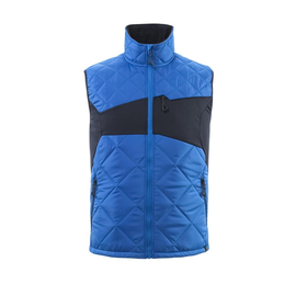 Winterweste mit CLI, leicht Thermoweste  / Gr. 4XL, Azurblau/Schwarzblau Produktbild