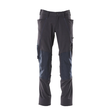 Hose, Knietaschen, Stretch / Gr. 90C60,  Schwarzblau Produktbild
