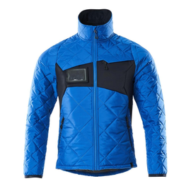 Jacke mit CLI, wasserabweisend  Thermojacke / Gr. XS,  Azurblau/Schwarzblau Produktbild