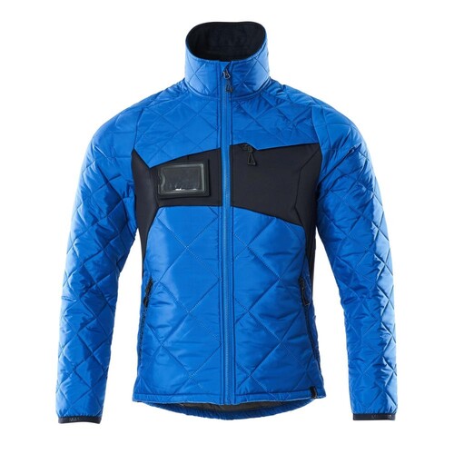 Jacke mit CLI, wasserabweisend  Thermojacke / Gr. 3XL,  Azurblau/Schwarzblau Produktbild