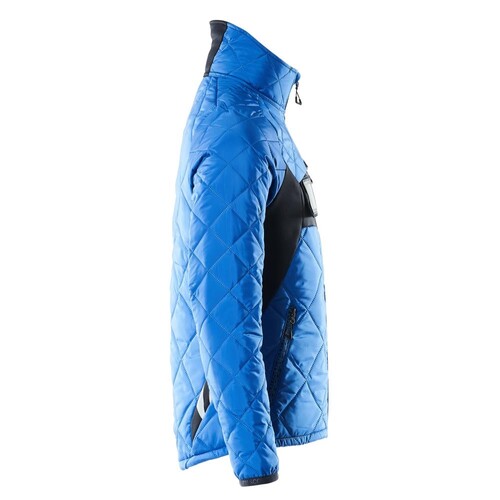 Jacke mit CLI, wasserabweisend  Thermojacke / Gr. 3XL,  Azurblau/Schwarzblau Produktbild Additional View 3 L