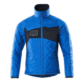 Jacke mit CLI, wasserabweisend  Thermojacke / Gr. 2XL,  Azurblau/Schwarzblau Produktbild