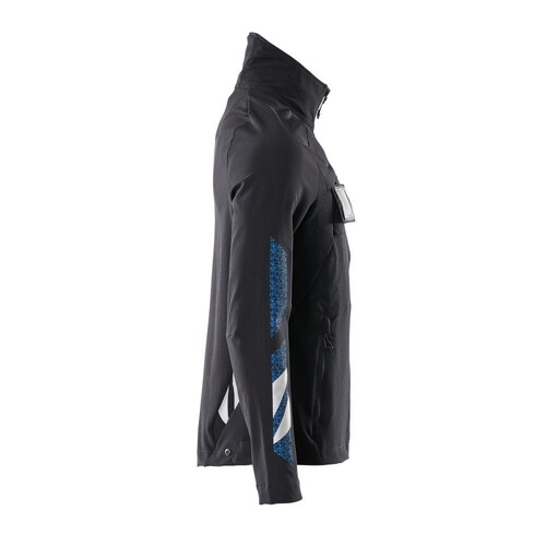 Jacke, Vier-Wege-Stretchstoff, leicht  Arbeitsjacke / Gr. M, Schwarzblau Produktbild Additional View 3 L