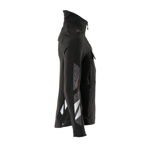 Jacke, Vier-Wege-Stretchstoff, leicht  Arbeitsjacke / Gr. XS, Schwarz Produktbild Additional View 3 L