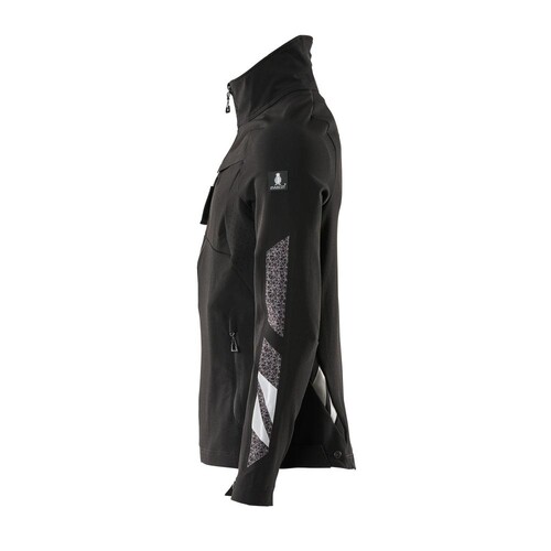 Jacke, Vier-Wege-Stretchstoff, leicht  Arbeitsjacke / Gr. M, Schwarz Produktbild Additional View 1 L