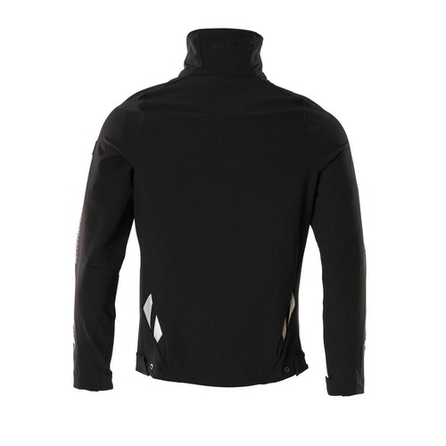 Jacke, Vier-Wege-Stretchstoff, leicht  Arbeitsjacke / Gr. M, Schwarz Produktbild Additional View 2 L