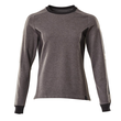 Sweatshirt, Damen / Gr. 5XLONE,  Dunkelanthrazit/Schwarz Produktbild
