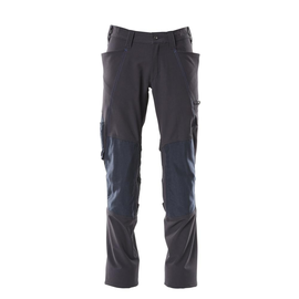 Hose, Knietaschen, Stretch / Gr. 82C52,  Schwarzblau Produktbild