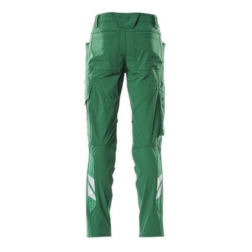 Hose, Knietaschen, Stretch / Gr. 90C60,  Grün Produktbild Additional View 2 L