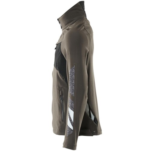 Jacke, Vier-Wege-Stretchstoff, leicht  Arbeitsjacke / Gr. M,  Dunkelanthrazit/Schwarz Produktbild Additional View 1 L