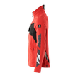 Jacke, Vier-Wege-Stretchstoff, leicht  Arbeitsjacke / Gr. L,  Verkehrsrot/Schwarz Produktbild Additional View 1 S