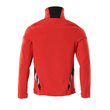 Jacke, Vier-Wege-Stretchstoff, leicht  Arbeitsjacke / Gr. L,  Verkehrsrot/Schwarz Produktbild Additional View 2 S