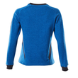 Sweatshirt, Damen / Gr. 4XLONE,  Azurblau/Schwarzblau Produktbild Additional View 2 S