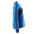 Sweatshirt, Damen / Gr. 4XLONE,  Azurblau/Schwarzblau Produktbild Additional View 3 S