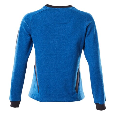 Sweatshirt, Damen / Gr. 3XLONE,  Azurblau/Schwarzblau Produktbild Additional View 2 L