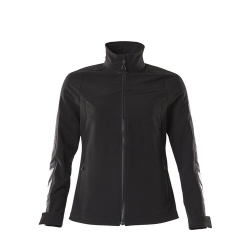 Jacke, Damen, Stretch, leicht  Arbeitsjacke / Gr. XL, Schwarz Produktbild