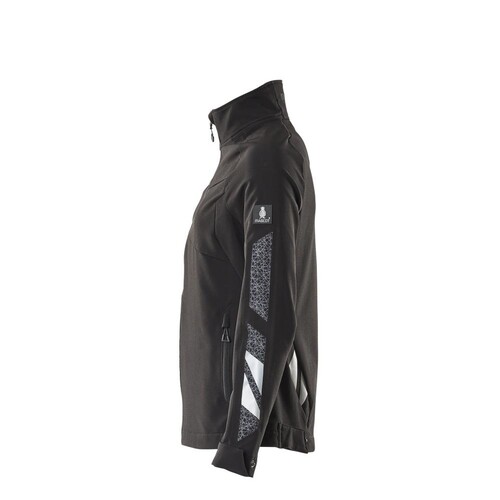 Jacke, Damen, Stretch, leicht  Arbeitsjacke / Gr. XL, Schwarz Produktbild Additional View 1 L