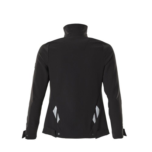 Jacke, Damen, Stretch, leicht  Arbeitsjacke / Gr. XL, Schwarz Produktbild Additional View 2 L