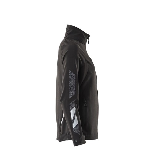 Jacke, Damen, Stretch, leicht  Arbeitsjacke / Gr. XL, Schwarz Produktbild Additional View 3 L