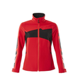 Jacke, Damen, Stretch, leicht  Arbeitsjacke / Gr. L,  Verkehrsrot/Schwarz Produktbild