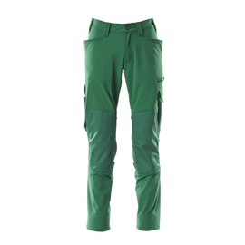 Hose, Knietaschen, Stretch / Gr. 82C60,  Grün Produktbild