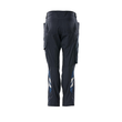 Hose, Damen, Diamond, extra leicht /  Gr. 82C42, Schwarzblau Produktbild Additional View 2 S