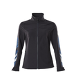 Jacke, Damen, Stretch, leicht  Arbeitsjacke / Gr. XL, Schwarzblau Produktbild