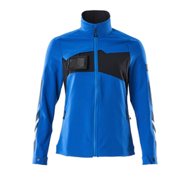Jacke, Damen, Stretch, leicht  Arbeitsjacke / Gr. XS,  Azurblau/Schwarzblau Produktbild