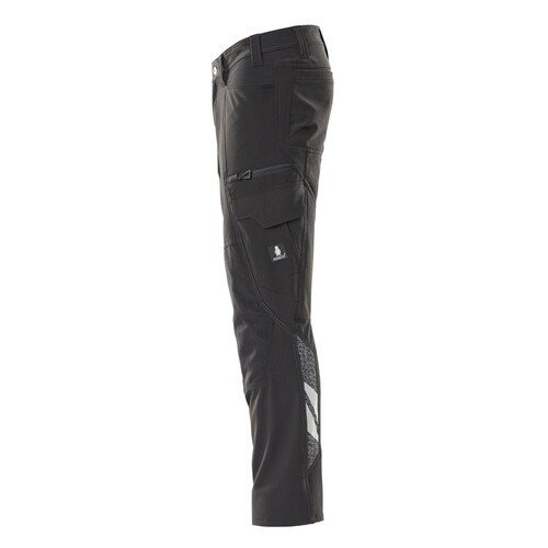 Hose, Knietaschen, Stretch / Gr. 90C60,  Schwarz Produktbild Additional View 1 L